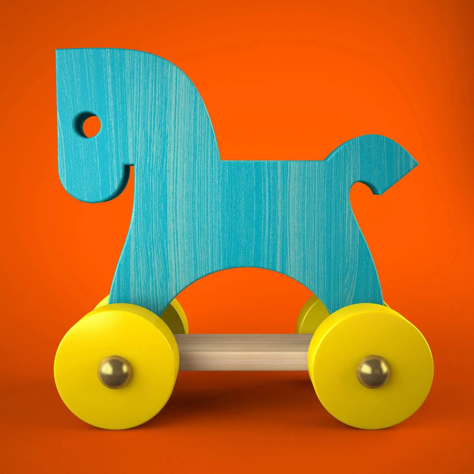 Wooden Horse Toy